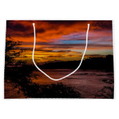 Sonnenuntergang in Praia, Kap Verde Große Geschenktüte (Vorderseite)