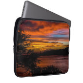 Sonnenuntergang in Praia, Kap Verde Laptopschutzhülle (Vorne Rechts)