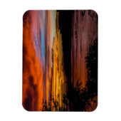 Sonnenuntergang in Praia, Kap Verde Magnet (Vertikal)