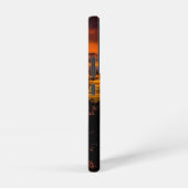 Sonnenuntergang in Praia, Kap Verde Samsung Galaxy Hülle (Rechte Seite)