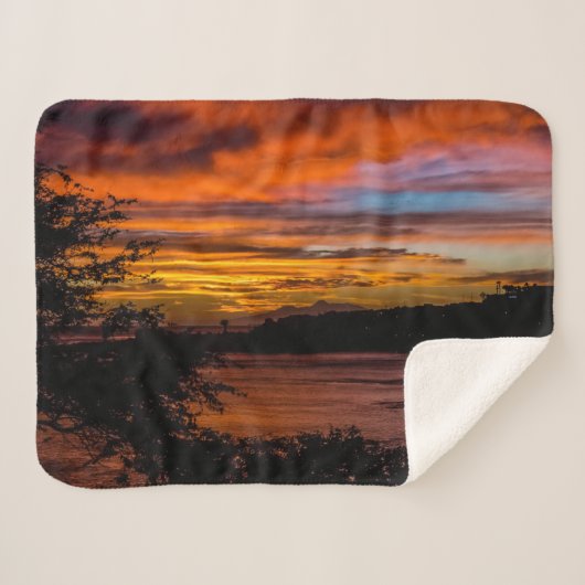 Sonnenuntergang in Praia, Kap Verde Sherpadecke (Vorderseite (Horizontal))