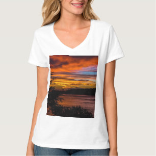 Sonnenuntergang in Praia, Kap Verde T-Shirt