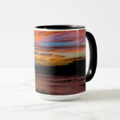 Sonnenuntergang in Praia, Kap Verde Tasse (VorderseiteRechts)