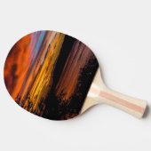 Sonnenuntergang in Praia, Kap Verde Tischtennis Schläger (Seitenansicht)