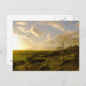 Sonnenuntergang in Red Hill Postkarte (Vorne/Hinten)