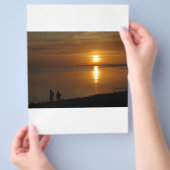 Sonnenuntergang in Renville Flyer (Hand)