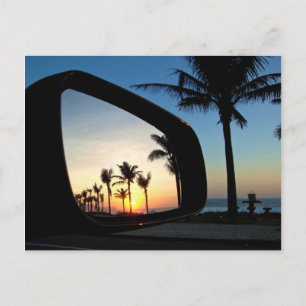 Sonnenuntergang in Rio Postkarte