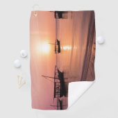 Sonnenuntergang in Sansibar Golfhandtuch (Insitu)