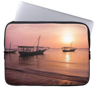 Sonnenuntergang in Sansibar Laptopschutzhülle