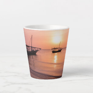 Sonnenuntergang in Sansibar Milchtasse