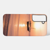 Sonnenuntergang in Sansibar Samsung Galaxy Hülle (Rückseite (Horizontal))