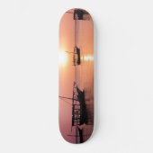 Sonnenuntergang in Sansibar Skateboard (Vorderseite)