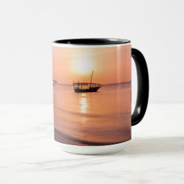 Sonnenuntergang in Sansibar Tasse