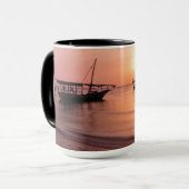 Sonnenuntergang in Sansibar Tasse (Vorderseite Links)