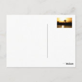 Sonnenuntergang in Sharm el Sheikh, Ägypten Postkarte (Rückseite)