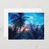 Sonnenuntergang in Siquijor Postkarte (Vorne/Hinten)