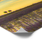 Sonnenuntergang in Südflorida Ranchland Poster (Ecke)