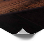 Sonnenuntergang in Tarrytown Poster (Ecke)