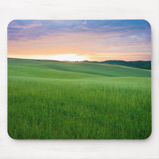Sonnenuntergang in Toskana mousepad (Vorne)