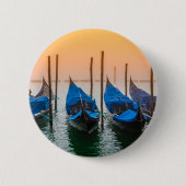 Sonnenuntergang in Venedig Button (Vorderseite)