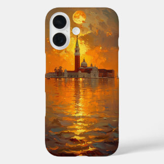 Sonnenuntergang in Venedig iPhone 16 Hülle
