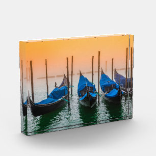 Sonnenuntergang in Venedig Fotoblock