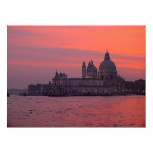 Sonnenuntergang in Venedig Fotodruck