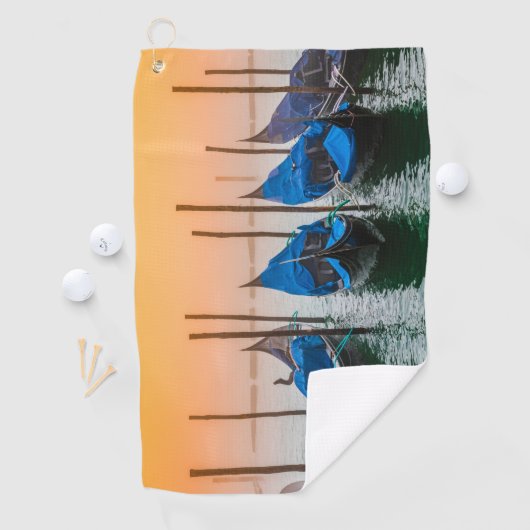 Sonnenuntergang in Venedig Golfhandtuch (Insitu)