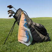 Sonnenuntergang in Venedig Golfhandtuch (Gras)