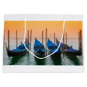 Sonnenuntergang in Venedig Große Geschenktüte (Vorderseite)