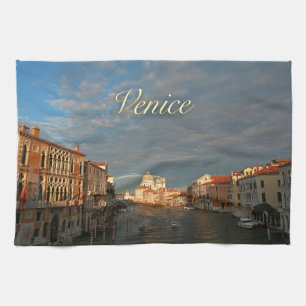 Sonnenuntergang in Venedig Italien Küchentuch