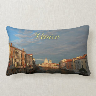 Sonnenuntergang in Venedig Italien - romantisch Lendenkissen