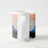 Sonnenuntergang in Venedig Jumbo-Tasse (Rückseite)