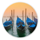 Sonnenuntergang in Venedig Keramikknauf (Vorderseite)