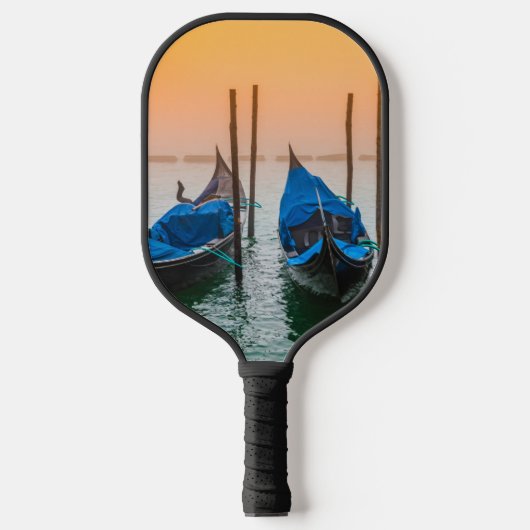 Sonnenuntergang in Venedig Pickleball Schläger (Vorderseite)