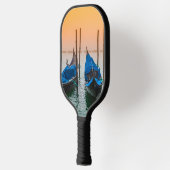 Sonnenuntergang in Venedig Pickleball Schläger (Links)