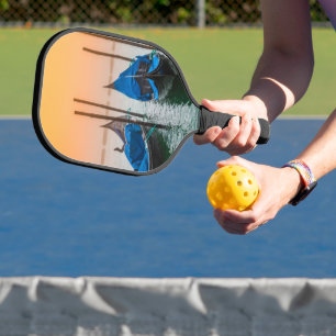Sonnenuntergang in Venedig Pickleball Schläger