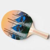 Sonnenuntergang in Venedig Tischtennis Schläger (Seitenansicht)