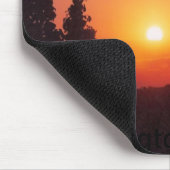 Sonnenuntergang in Washington-Gemeinde Mousepad (Ecke)