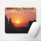 Sonnenuntergang in Washington-Gemeinde Mousepad (Mit Mouse)