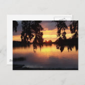 Sonnenuntergang in WIndermere, Postkarte von Flori (Vorne/Hinten)