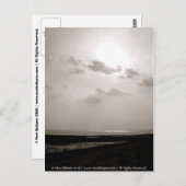 Sonnenuntergang, Insel Mersea Postkarte (Vorne/Hinten)