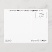 Sonnenuntergang, Insel Mersea Postkarte (Rückseite)