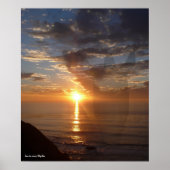 Sonnenuntergang Inspiration Poster (Vorne)