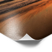 Sonnenuntergang inspirierend fotodruck (Ecke)