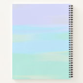 Sonnenuntergang Inspiriert Motivierend Spirale Notizblock (Rückseite)