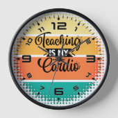 Sonnenuntergang ist mein Cardio Uhr (Vorderseite)