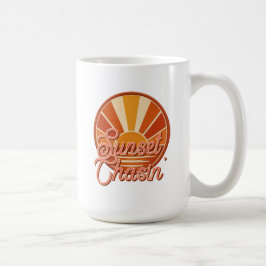 Sonnenuntergang Jagd Vintage Stimmung Kaffeetasse