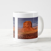 Sonnenuntergang Jumbo-Tasse (Vorderseite Rechts)