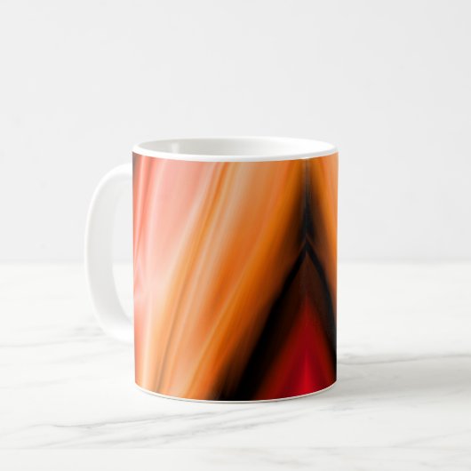 Sonnenuntergang Kaffeetasse (Vorderseite Links)